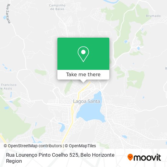 Rua Lourenço Pinto Coelho 525 map