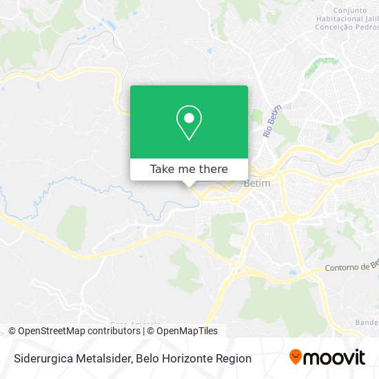 Siderurgica Metalsider map