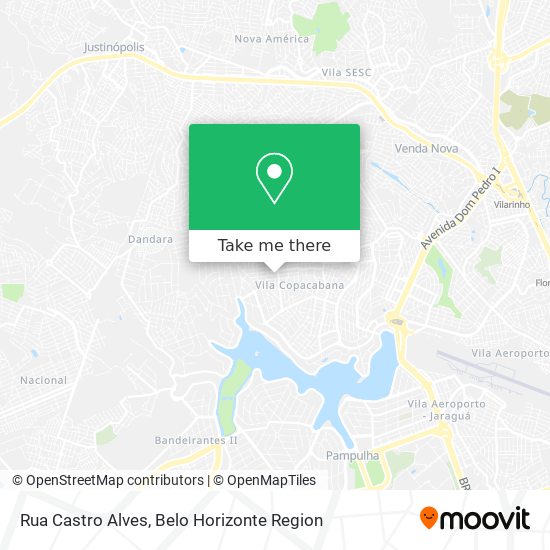 Rua Castro Alves map