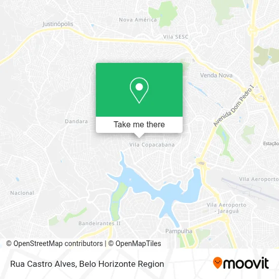 Rua Castro Alves map