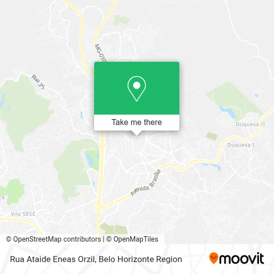 Rua Ataide Eneas Orzil map