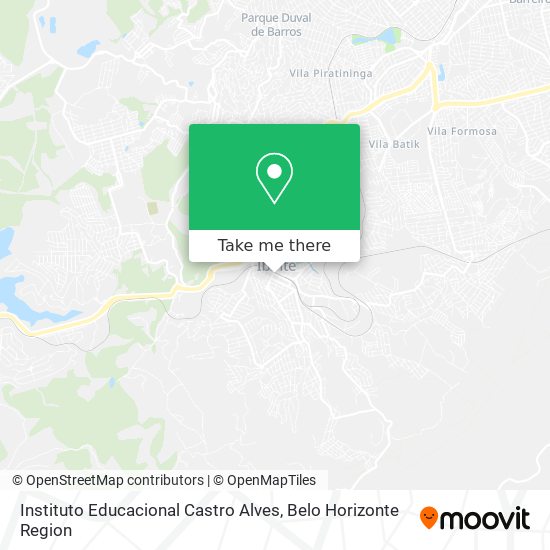 Instituto Educacional Castro Alves map