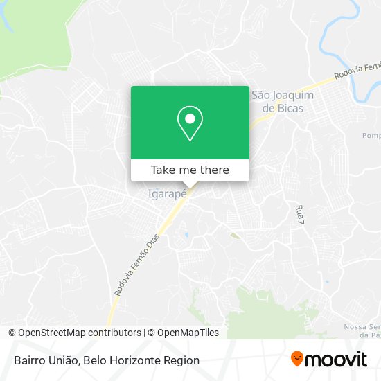 Bairro União map