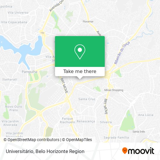 Universitário map