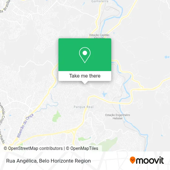 Rua Angélica map