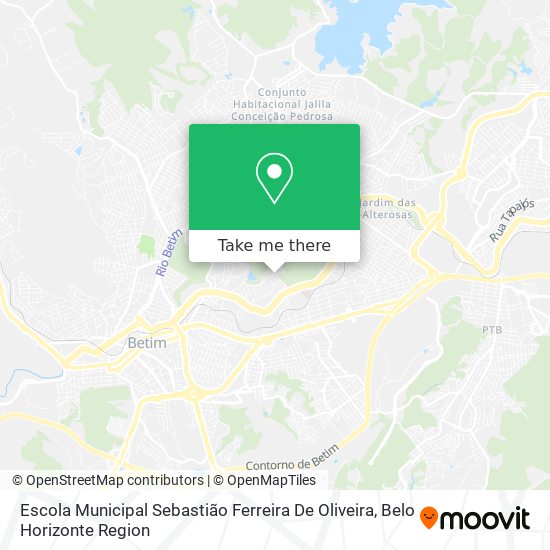 Escola Municipal Sebastião Ferreira De Oliveira map