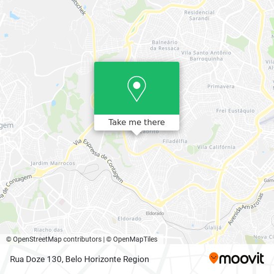 Rua Doze 130 map