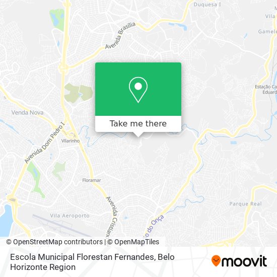 Mapa Escola Municipal Florestan Fernandes