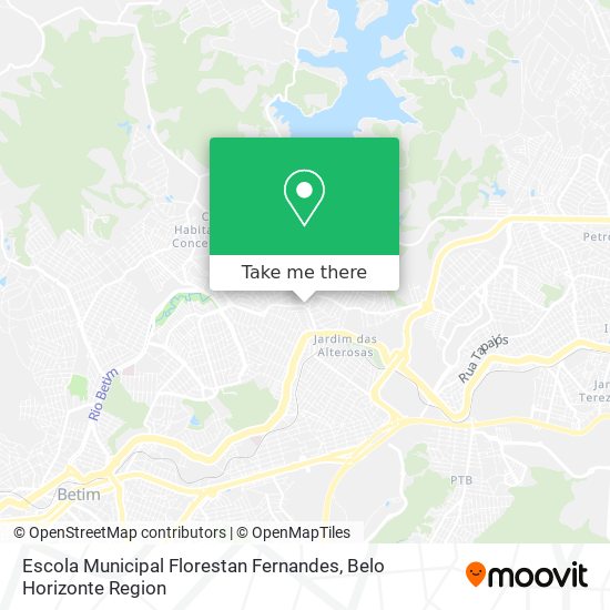 Escola Municipal Florestan Fernandes map