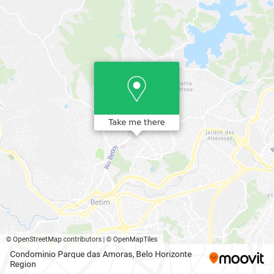 Condominio Parque das Amoras map