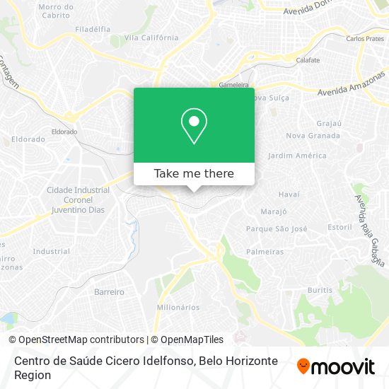 Centro de Saúde Cicero Idelfonso map