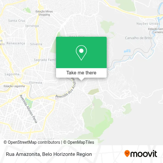 Rua Amazonita map