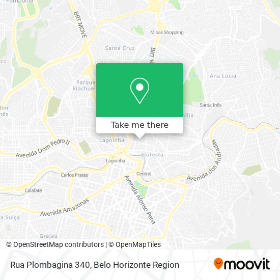 Rua Plombagina 340 map