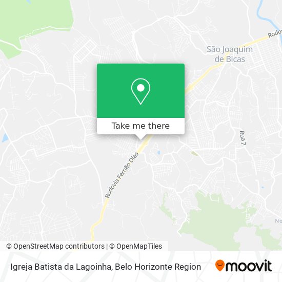 Igreja Batista da Lagoinha map