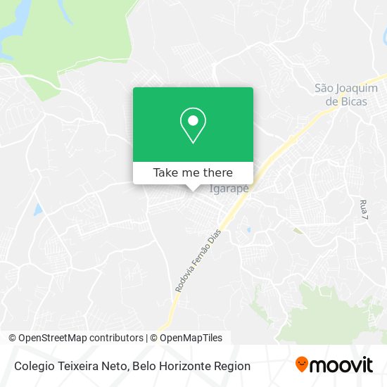 Colegio Teixeira Neto map