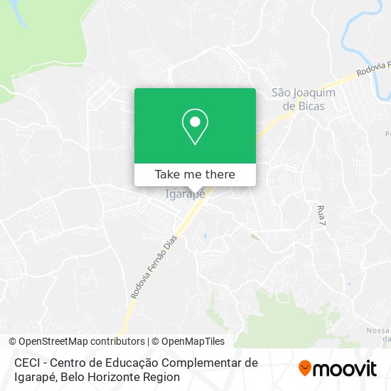CECI - Centro de Educação Complementar de Igarapé map