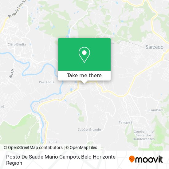 Posto De Saude Mario Campos map