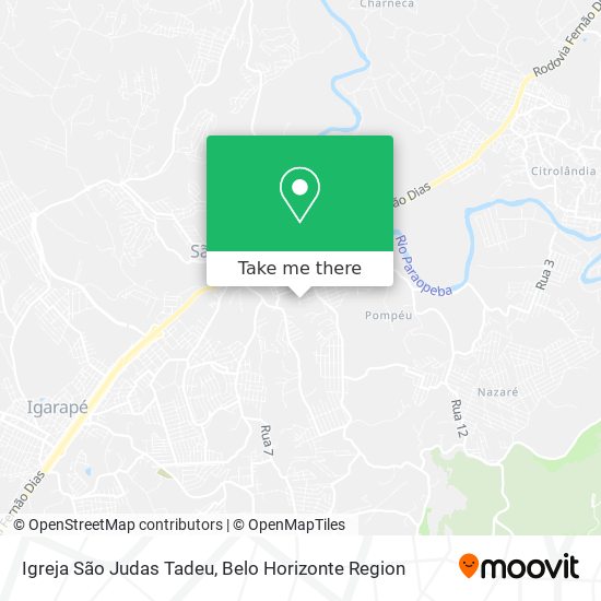 Igreja São Judas Tadeu map