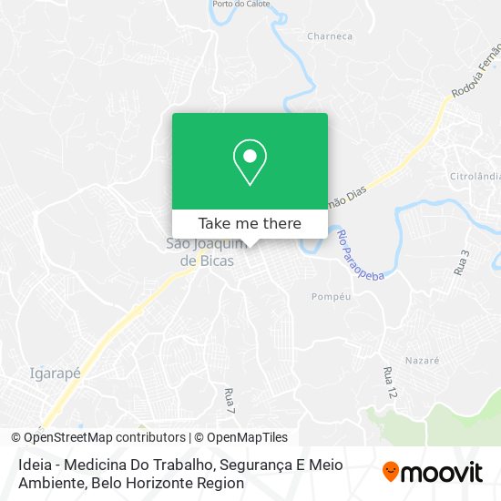 Ideia - Medicina Do Trabalho, Segurança  E Meio Ambiente map