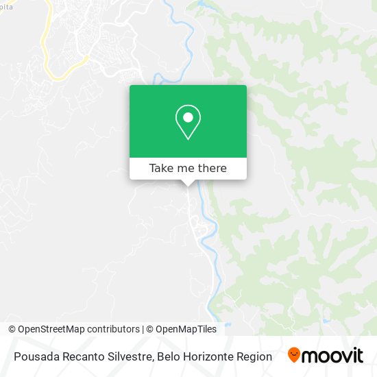Pousada Recanto Silvestre map