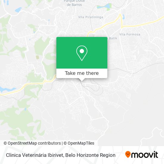 Clinica Veterinária Ibirivet map