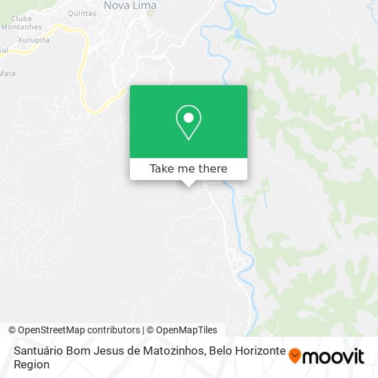 Santuário Bom Jesus de Matozinhos map