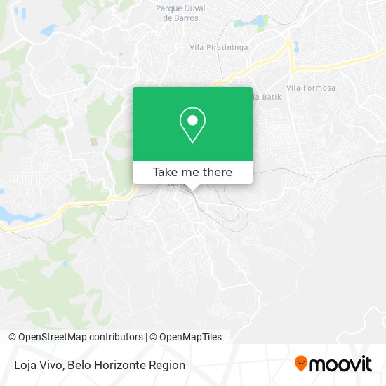 Loja Vivo map