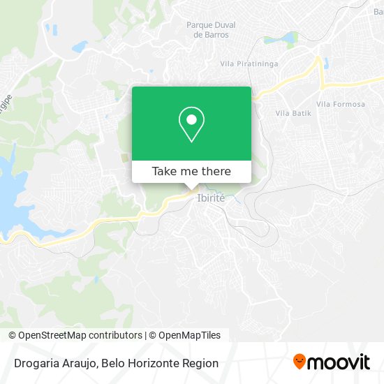 Drogaria Araujo map