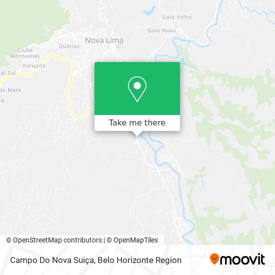Campo Do Nova Suiça map