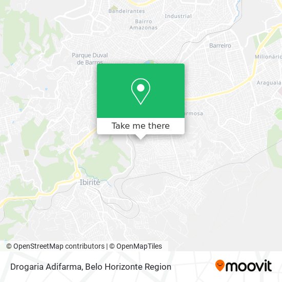 Drogaria Adifarma map