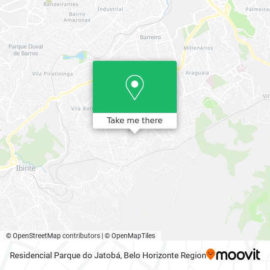 Residencial Parque do Jatobá map