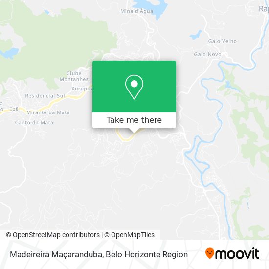 Madeireira Maçaranduba map