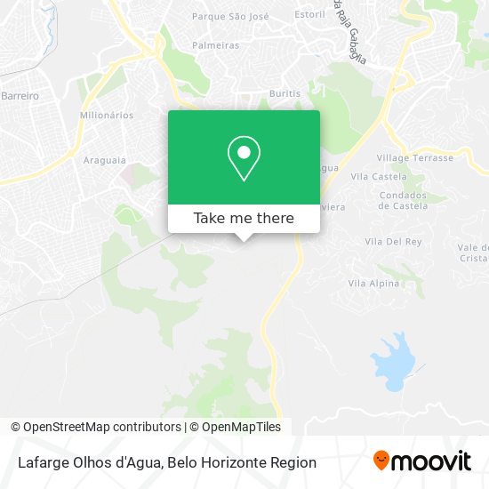 Lafarge Olhos d'Agua map
