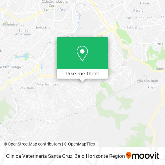 Clinica Veterinaria Santa Cruz map