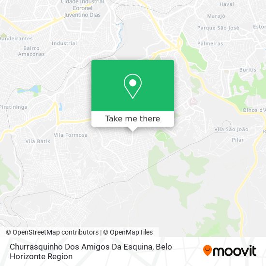 Churrasquinho Dos Amigos Da Esquina map