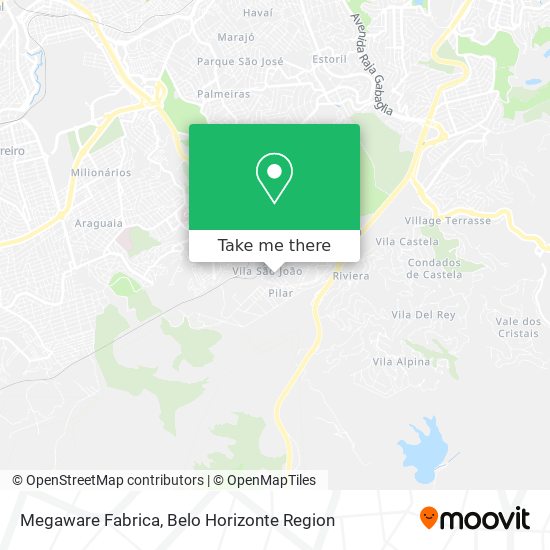 Megaware Fabrica map