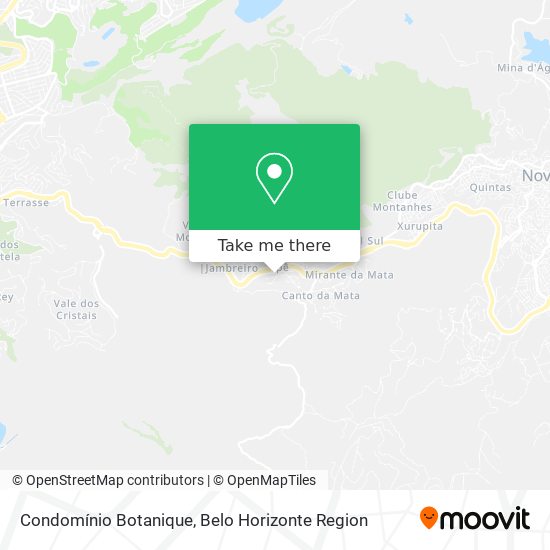 Condomínio Botanique map