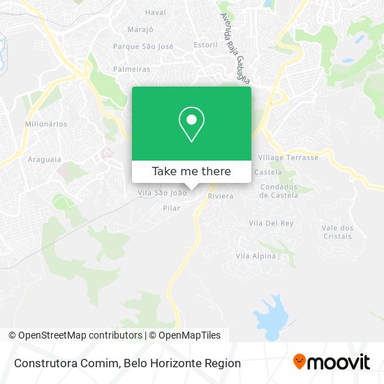 Construtora Comim map