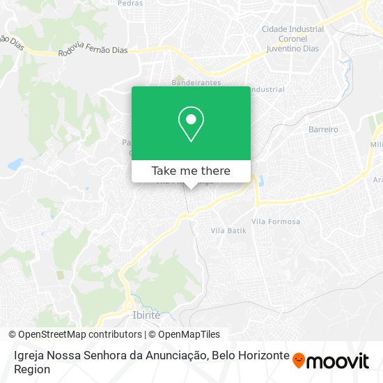 Igreja Nossa Senhora da Anunciação map