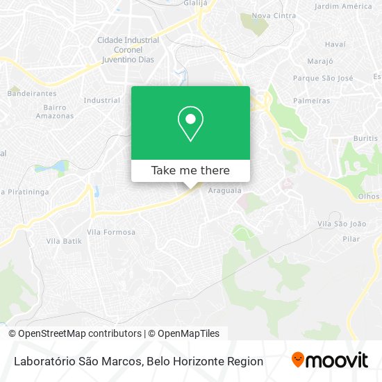 Laboratório São Marcos map