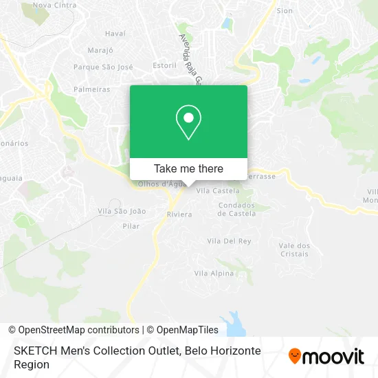 SKETCH Men's Collection Outlet map