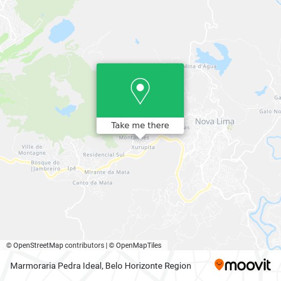Marmoraria Pedra Ideal map