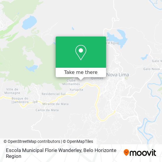 Mapa Escola Municipal Florie Wanderley