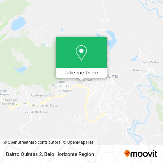 Bairro Quintas 2 map