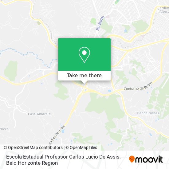 Escola Estadual Professor Carlos Lucio De Assis map
