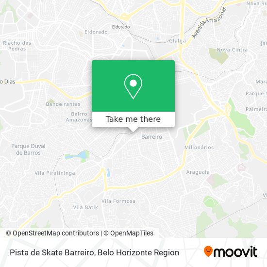 Pista de Skate Barreiro map