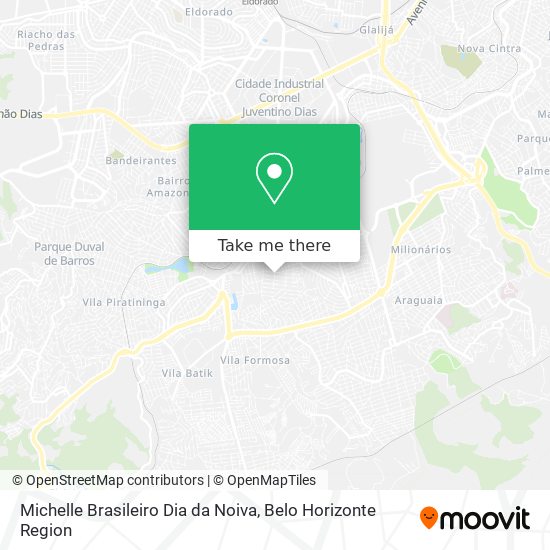 Michelle Brasileiro Dia da Noiva map