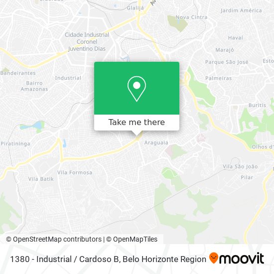 1380 - Industrial / Cardoso B map