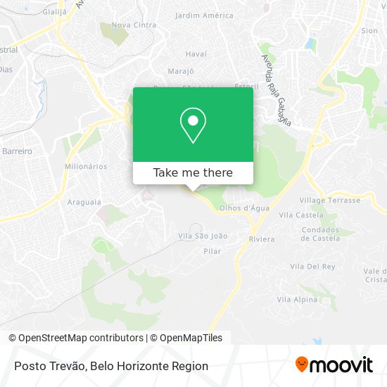 Posto Trevão map