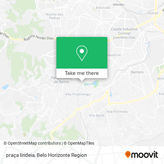 praça  lindeia map